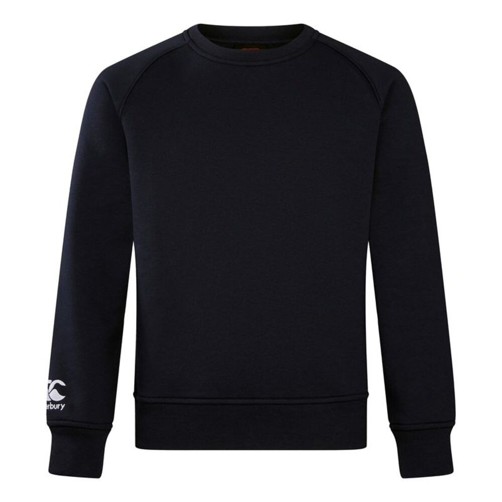 Canterbury Childrens/Kids Club Crew Neck Sweatshirt / Black